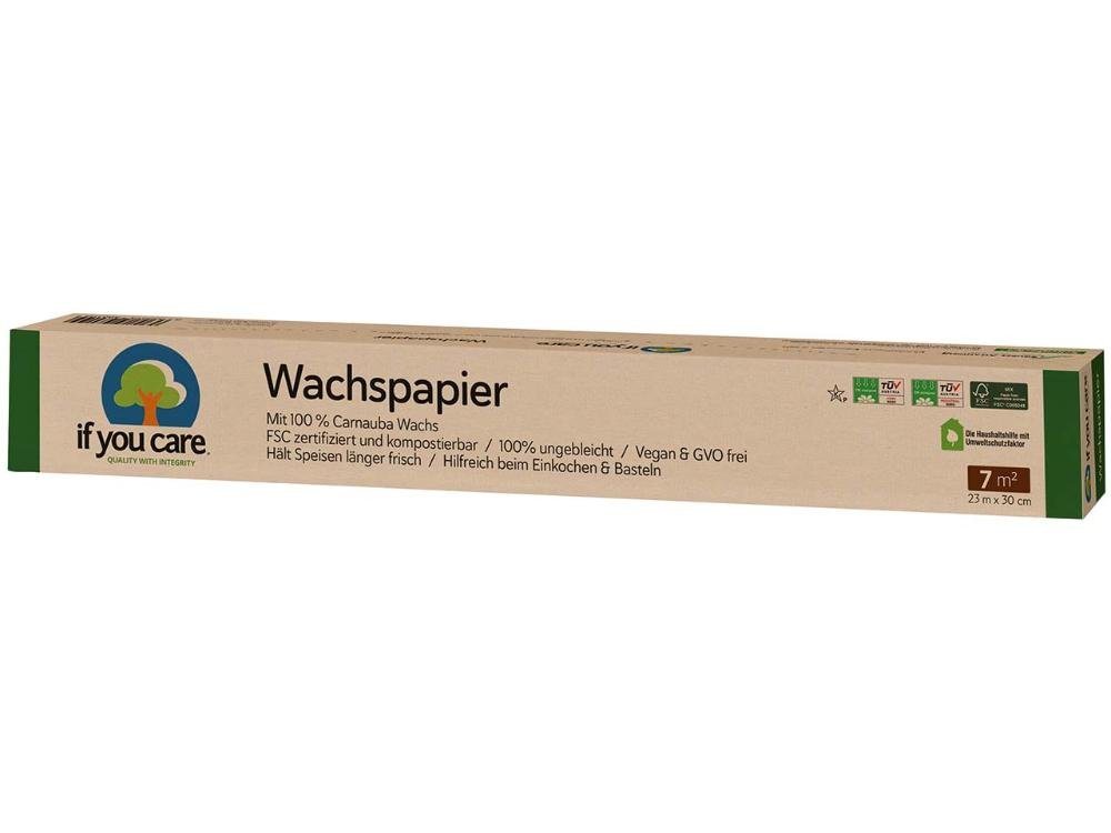 If You Care Wachspapier IF YOU CARE Wachspapier, Rolle, 23 m If You Care Wachspapier IF YOU CARE Wachspapier, Rolle, 23 m von If You Care