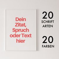 Personalisierbares Zitat Poster, Songtext Spruch Personalisiertes Poster Mit Text, Textposter, Geschenkidee, Wanddekoration Personalisierbares Zitat Poster, Songtext Spruch Personalisiertes Poster Mit Text, Textposter, Geschenkidee, Wanddekoration von IfWallsCouldTalkDE