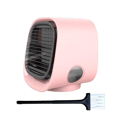 Aira Breeze Klimaanlage Luftkühler Tragbarer Kühlventilator Mobile Luftbefeuchter USB-betriebener Klimagerät Mini Ventilator mit Wasserkühlung Tischventilator Geeignet für Familie Reisen von Igemy