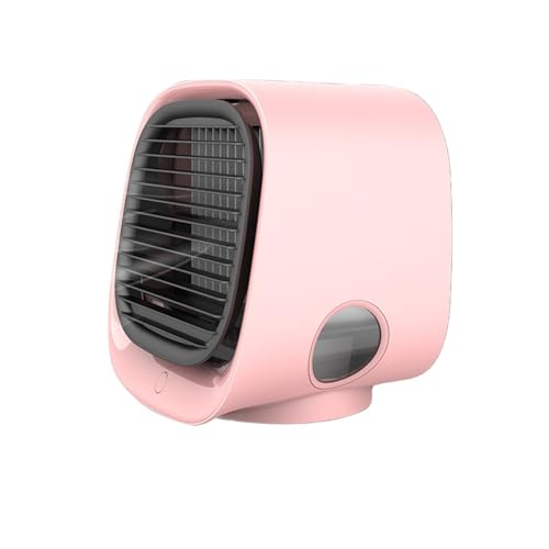 Aira Breeze Klimaanlage Luftkühler Tragbarer Kühlventilator Mobile Luftbefeuchter USB-betriebener Klimagerät Mini Ventilator mit Wasserkühlung Tischventilator Geeignet für Familie Reisen von Igemy