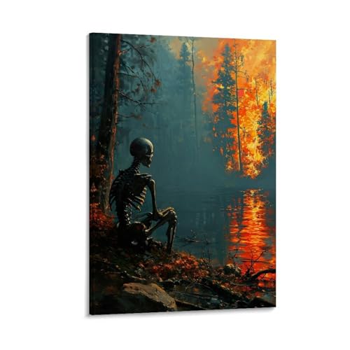 Igtefte Lonely Poster auf Leinwand, Kunst, Gemälde, Büro, Zuhause, Bar, ästhetische Wanddekoration, 20 x 30 cm Igtefte Lonely Poster auf Leinwand, Kunst, Gemälde, Büro, Zuhause, Bar, ästhetische Wanddekoration, 20 x 30 cm von Igtefte