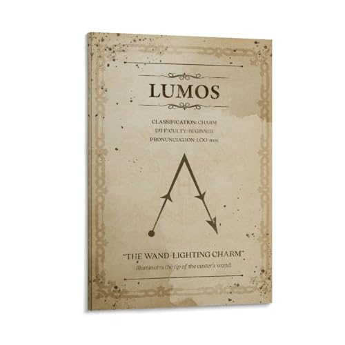Igtefte Lumos Poster auf Leinwand, Kunst, Gemälde, Büro, Zuhause, Bar, ästhetische Wanddekoration, 30 x 45 cm Igtefte Lumos Poster auf Leinwand, Kunst, Gemälde, Büro, Zuhause, Bar, ästhetische Wanddekoration, 30 x 45 cm von Igtefte