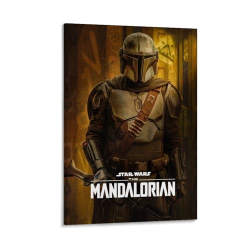 Igtefte Mandalorian2 Poster auf Leinwand, Kunst, Gemälde, Büro, Zuhause, Bar, ästhetische Wanddekoration, 50 x 75 cm Igtefte Mandalorian2 Poster auf Leinwand, Kunst, Gemälde, Büro, Zuhause, Bar, ästhetische Wanddekoration, 50 x 75 cm von Igtefte