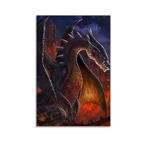 Igtefte Monster Hunter World Game Poster auf Leinwand, Kunst, Gemälde, Büro, Zuhause, Bar, ästhetische Wanddekoration, 30 x 45 cm Igtefte Monster Hunter World Game Poster auf Leinwand, Kunst, Gemälde, Büro, Zuhause, Bar, ästhetische Wanddekoration, 30 x 45 cm von Igtefte