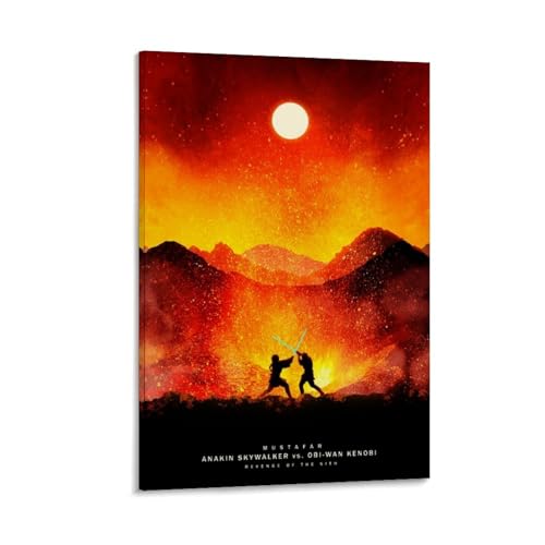 Igtefte Mustafar Poster auf Leinwand, Kunst, Gemälde, Büro, Zuhause, Bar, ästhetische Wanddekoration, 40 x 60 cm von Igtefte