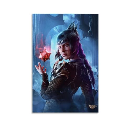 Igtefte Poster "Loyal Servant of Shar", Leinwand, Kunst, Gemälde, Büro, Zuhause, Bar, ästhetische Wanddekoration, 60 x 90 cm Igtefte Poster "Loyal Servant of Shar", Leinwand, Kunst, Gemälde, Büro, Zuhause, Bar, ästhetische Wanddekoration, 60 x 90 cm von Igtefte