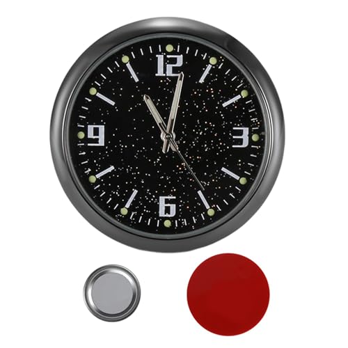 Ihdjasg Armaturenbrett Uhr, Wasserdichte Quarzuhr Selbstklebend, Tragbare Kleine Uhr Für Das Armaturenbrett, Für Lüftungsschlitze Auto LKW Motorrad Elektrofahrzeuge Reisen Pendeln Touring Ihdjasg Armaturenbrett Uhr, Wasserdichte Quarzuhr Selbstklebend, Tragbare Kleine Uhr Für Das Armaturenbrett, Für Lüftungsschlitze Auto LKW Motorrad Elektrofahrzeuge Reisen Pendeln Touring von Ihdjasg