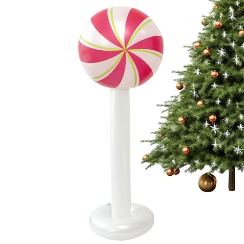 Ihdjasg Aufblasbare Weihnachts Süßigkeiten Gartendekoration | XXL Weihnachts Lollipop Außendekoration | Festliche Dekoration für Rasen, Garten und Hof,Gartenstecker Für Vorgarten Terrasse Haustür Ihdjasg Aufblasbare Weihnachts Süßigkeiten Gartendekoration | XXL Weihnachts Lollipop Außendekoration | Festliche Dekoration für Rasen, Garten und Hof,Gartenstecker Für Vorgarten Terrasse Haustür von Ihdjasg