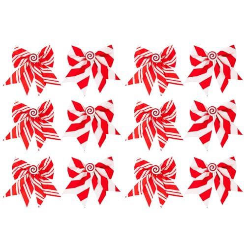Ihdjasg Christmas Bows Deko - 12 Stück Rote Und Weiße Festdekoration | Weihnachtsgirlanden Schleifen,Für Innendeko Hochzeit Girlande Party Treppe Kamin Zuhause Ihdjasg Christmas Bows Deko - 12 Stück Rote Und Weiße Festdekoration | Weihnachtsgirlanden Schleifen,Für Innendeko Hochzeit Girlande Party Treppe Kamin Zuhause von Ihdjasg