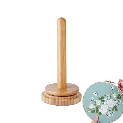 Ihdjasg Garnhalter zum Häkeln, Garnknäuelhalter - Rotierender Spulenständer aus Holz, Organizer | Häkelgarn-Spinnerhalter für Designer, Schneider, Bastler, Jugendliche, Familie Ihdjasg Garnhalter zum Häkeln, Garnknäuelhalter - Rotierender Spulenständer aus Holz, Organizer | Häkelgarn-Spinnerhalter für Designer, Schneider, Bastler, Jugendliche, Familie von Ihdjasg