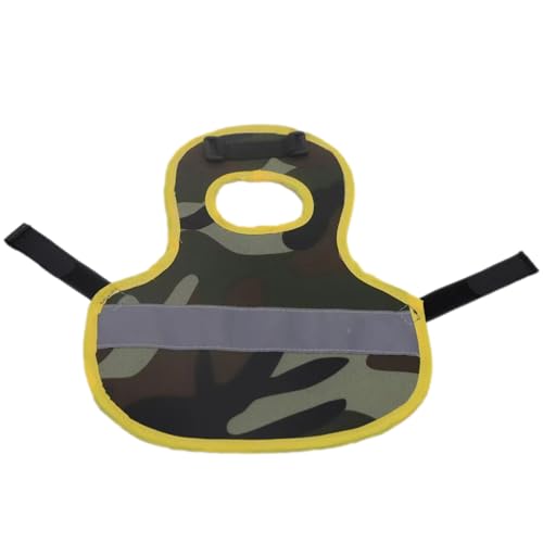 Ihdjasg Haustier-Huhn-Kleidung - Reflektierende Weste für Haustiere mit verstellbarem Riemen - Hen Duck Chicken Saddle Apron Protection Holder, Poultry Saver Protector von Ihdjasg