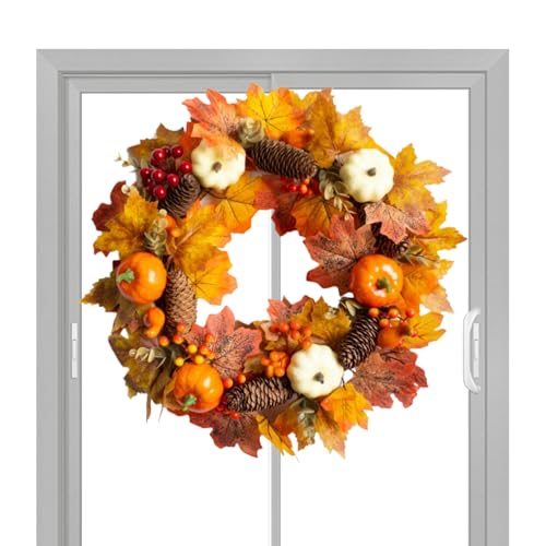 Ihdjasg Herbst| Thanksgiving,Deko Girlande Innenbereich für Herbst Halloween Fenster Wand Kamin, Halloween Farmhouse Party Dekoration von Ihdjasg