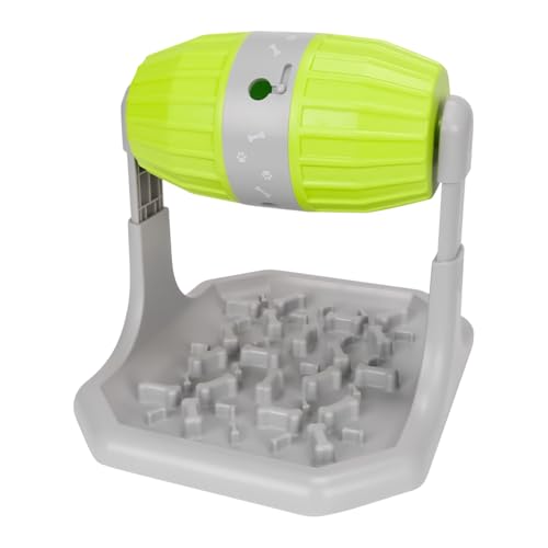 Ihdjasg Hundenapf Slow Feeder,Auslaufsicherer Futter Napf Für Hunde | Interaktives Geschicklichkeitsspiel Fressnapf Futter Spielzeug Für Welpe Katze Indoor Wohnzimmer Haus Outdoor Reisen von Ihdjasg