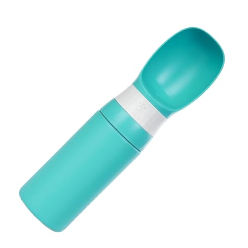 Ihdjasg Hundetrinkflasche - Hundewasserspender Reise 400ml - Auslaufsichere Tränke Für Reise Rucksack Outdoor Camping Auto Sommer Wandern Spaziergang von Ihdjasg