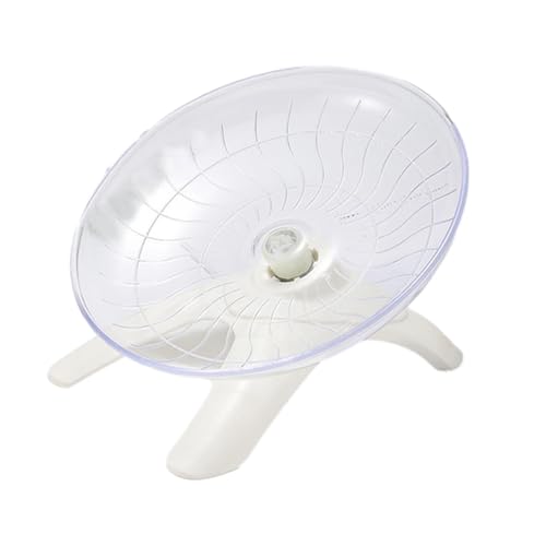 Ihdjasg Kleines Hamsterrad,Fliegende Untertasse Hamster-Übungsräder - Laufrad, Kleintierspielzeug für Hamster, Rennmäuse, Mäuse, Hamsterkäfig-Zubehör Ihdjasg Kleines Hamsterrad,Fliegende Untertasse Hamster-Übungsräder - Laufrad, Kleintierspielzeug für Hamster, Rennmäuse, Mäuse, Hamsterkäfig-Zubehör von Ihdjasg