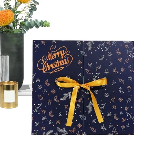Ihdjasg Weihnachts-Countdown Leere Schachteln | 24-Tage Aufbewahrungsbehälter | Leere Countdown Box Zum Befüllen,Für Weihnachtsbonbons Schokolade Fondant Nugat Schmuck Kleines Spielzeug Ihdjasg Weihnachts-Countdown Leere Schachteln | 24-Tage Aufbewahrungsbehälter | Leere Countdown Box Zum Befüllen,Für Weihnachtsbonbons Schokolade Fondant Nugat Schmuck Kleines Spielzeug von Ihdjasg
