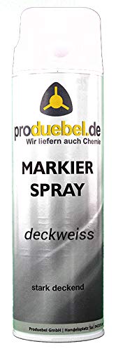 Markierspray stark deckend 500 ml (deckweiss) von Ihr Beschaffungsservice