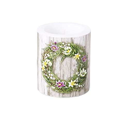 IHR - Ideal Home Range GmbH Windlicht/Kerze Spring Wreath, Ø 9 x 10,5 cm von Ihr Ideal Home Range GmbH