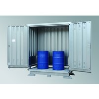 LaCont Sicherheitslagerhaus SLH-NB 1 x 2, HxBxT 2570 x 2075 x 1075 mm, verzinkt von LaCont