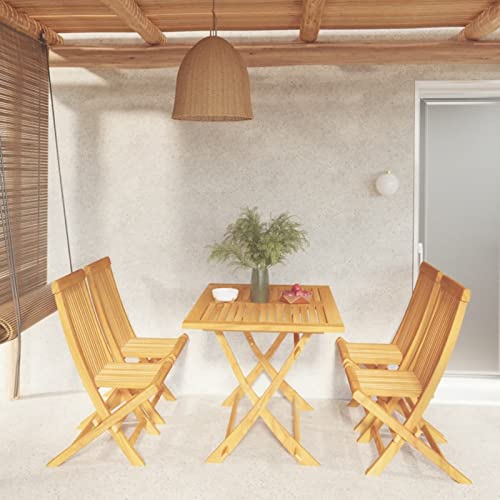 Iiaky 5-TLG. Garten-Essgruppe GartenmöBel Set Outdoor Furniture Gartentisch Mit StüHlen Set Garten Essgruppe Massivholz Teak 3059601 Iiaky 5-TLG. Garten-Essgruppe GartenmöBel Set Outdoor Furniture Gartentisch Mit StüHlen Set Garten Essgruppe Massivholz Teak 3059601 von Iiaky