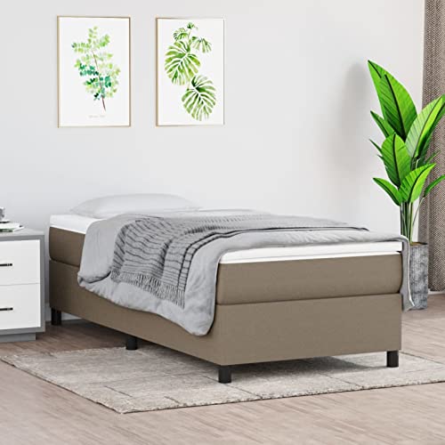 Iiaky Bettgestell ohne Matratze Bett Bed Frame Bettrahmen Betten Bett Ohne Matratze Bettgestell Taupe 90x190 cm Stoff // 3120826 Iiaky Bettgestell ohne Matratze Bett Bed Frame Bettrahmen Betten Bett Ohne Matratze Bettgestell Taupe 90x190 cm Stoff // 3120826 von Iiaky