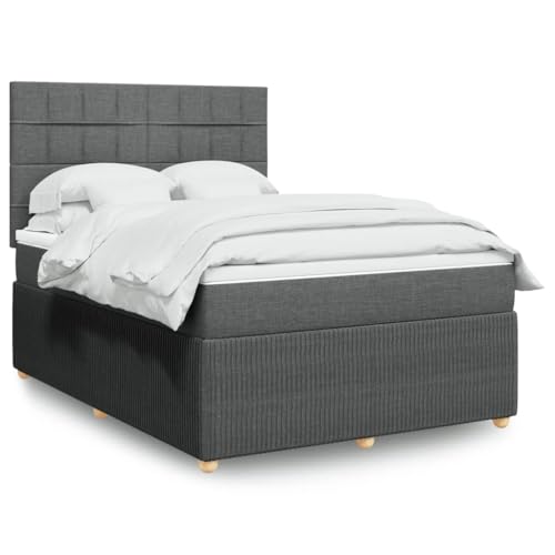Iiaky Boxspringbett mit Matratze Betten Mit Matratze Schlafzimmer Bett Boxspringbett Mit Matratze Dunkelgrau 160x200 cm Stoff // 3292108 Iiaky Boxspringbett mit Matratze Betten Mit Matratze Schlafzimmer Bett Boxspringbett Mit Matratze Dunkelgrau 160x200 cm Stoff // 3292108 von Iiaky