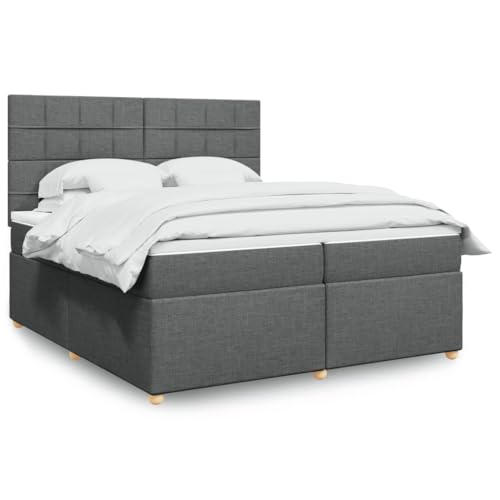 Iiaky Boxspringbett mit Matratze Betten Mit Matratze Schlafzimmer Bett Boxspringbett Mit Matratze Dunkelgrau 200x200 cm Stoff // 3291388 Iiaky Boxspringbett mit Matratze Betten Mit Matratze Schlafzimmer Bett Boxspringbett Mit Matratze Dunkelgrau 200x200 cm Stoff // 3291388 von Iiaky