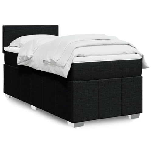 Iiaky Boxspringbett mit Matratze Betten Mit Matratze Schlafzimmer Bett Boxspringbett Mit Matratze Schwarz 90x190 cm Stoff // 3289218 Iiaky Boxspringbett mit Matratze Betten Mit Matratze Schlafzimmer Bett Boxspringbett Mit Matratze Schwarz 90x190 cm Stoff // 3289218 von Iiaky
