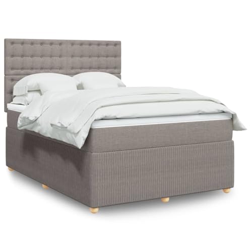 Iiaky Boxspringbett mit Matratze Betten Mit Matratze Schlafzimmer Bett Boxspringbett Mit Matratze Taupe 140x190 cm Stoff // 3294369 Iiaky Boxspringbett mit Matratze Betten Mit Matratze Schlafzimmer Bett Boxspringbett Mit Matratze Taupe 140x190 cm Stoff // 3294369 von Iiaky