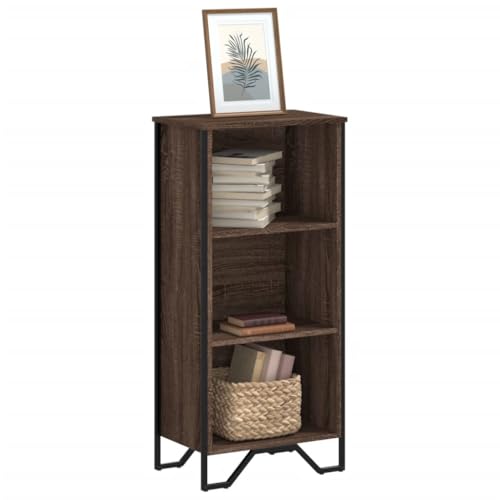 Iiaky Bücherregal Regal Wohnzimmer Regale BüCherschrank Book Shelves Buchregal Braun Eichen-Optik 50x31x106 cm Holzwerkstoff Iiaky Bücherregal Regal Wohnzimmer Regale BüCherschrank Book Shelves Buchregal Braun Eichen-Optik 50x31x106 cm Holzwerkstoff von Iiaky
