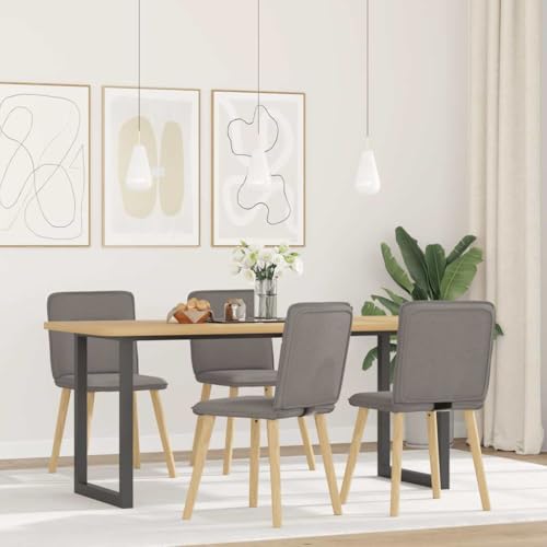 Iiaky Esszimmerstühle 4 STK. EsszimmermöBel Esszimmerstuhl Dining Chair Esszimmer StüHle EsszimmerstüHlen Taupe Stoff // 3315326 von Iiaky