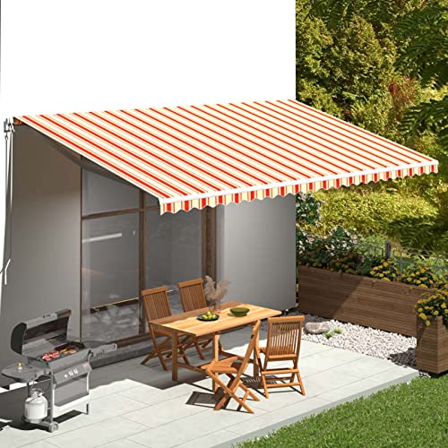 Iiaky Markisenbespannung Gelb und Orange 6x3,5 m Markisenstoffe Meterware Markisenstoff Fertig GenäHt Iiaky Markisenbespannung Gelb und Orange 6x3,5 m Markisenstoffe Meterware Markisenstoff Fertig GenäHt von Iiaky