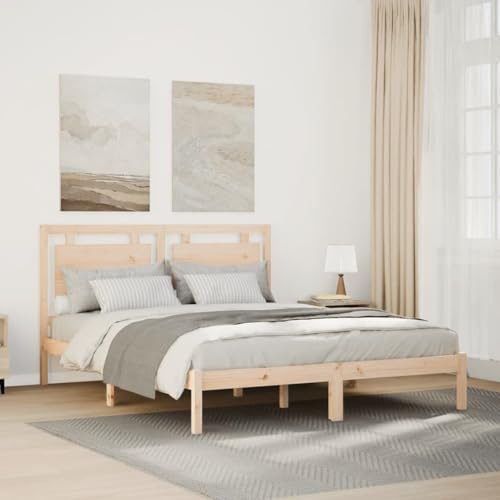 Iiaky Massivholzbett Extra Lang ohne Matratze Bed Frame Massivholzbett Holzbett Bettrahmen Bett Ohne Matratze 140x210 cm Iiaky Massivholzbett Extra Lang ohne Matratze Bed Frame Massivholzbett Holzbett Bettrahmen Bett Ohne Matratze 140x210 cm von Iiaky