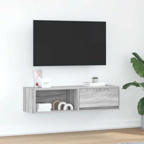 Iiaky TV-Schrank Fernsehschrank Wohnzimmer MöBel TV MöBel Wohnzimmer Schrank TV Table TV Cabinet Grau Sonoma 100x31x25,5 cm Holzwerkstoff Iiaky TV-Schrank Fernsehschrank Wohnzimmer MöBel TV MöBel Wohnzimmer Schrank TV Table TV Cabinet Grau Sonoma 100x31x25,5 cm Holzwerkstoff von Iiaky