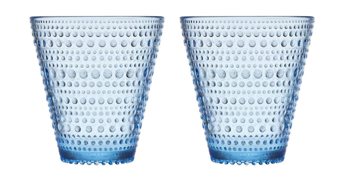 2er Set Trinkglas 30cl Kastehelmi aqua 2er Set Trinkglas 30cl Kastehelmi aqua von Iittala