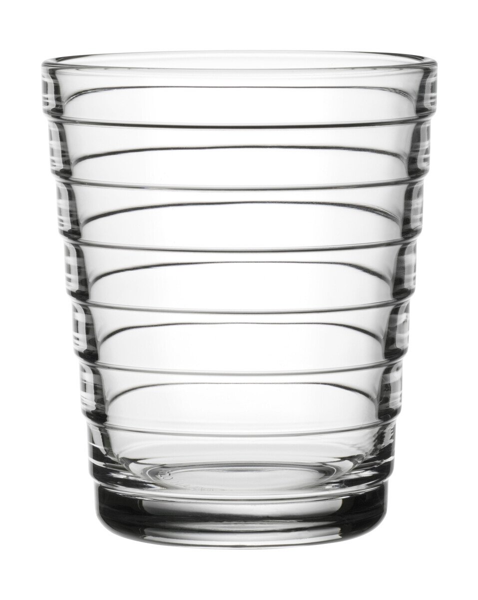 Iittala 2er Set Trinkglas 22cl Aino Aalto klar von Iittala