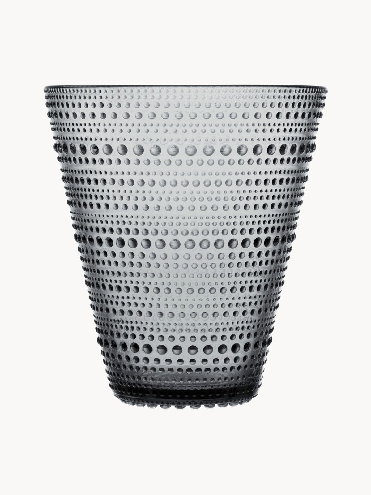 Glas-Vase Kastehelmi, H 15 cm von iittala