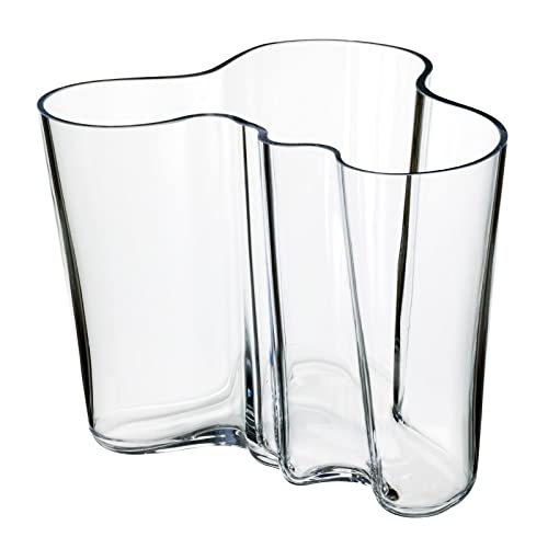 Iittala Vase Aalto 160 mm Klar aus Glas von Iittala