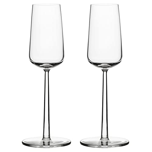 Iittala 1008576 Essence 2-er Set Champagnergläser 21 cl, Glas, Klar von Iittala