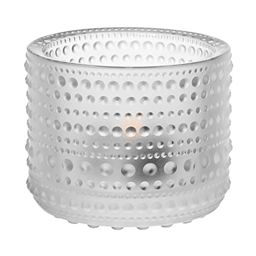 Iittala 006087 Kastehelmi Windlicht, matt, 64 mm von Iittala