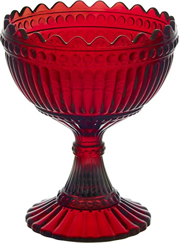 Iittala 1014354 - Mariskooli Glas Schale, Rot (Cranberry) 155 mm von Iittala