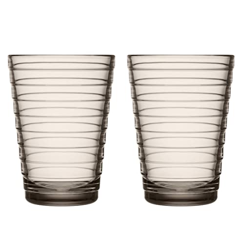 Iittala Aino Aalto Becher 33 cl, 2-er Set, leinen von Iittala