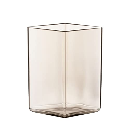 Iittala 1052180 Ruutu Vase, Glas, leinen von Iittala