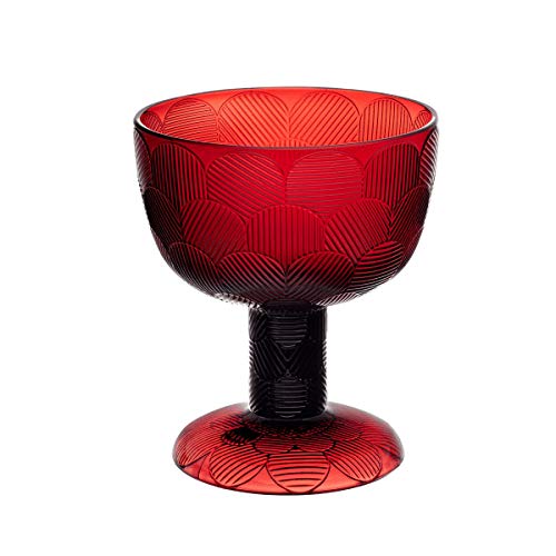 Iittala 1055828 Miranda Schale, Glas, Cranberry, 14,5cm von Iittala