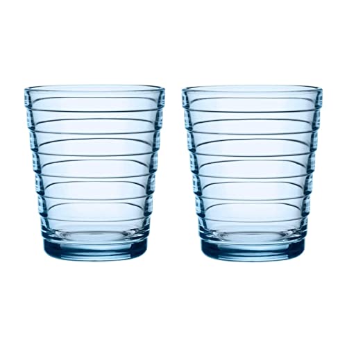 Iittala Aino Aalto Becher 22 cl, 2-er Set, aqua von Iittala