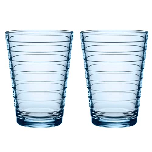 Iittala Aino Aalto Becher 33 cl, 2-er Set, aqua von Iittala