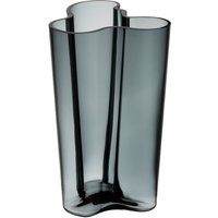 Iittala - Aalto Vase Finlandia 251 mm, dunkelgrau von Iittala