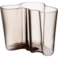 Iittala - Aalto Vase Savoy 160 mm, leinen von Iittala