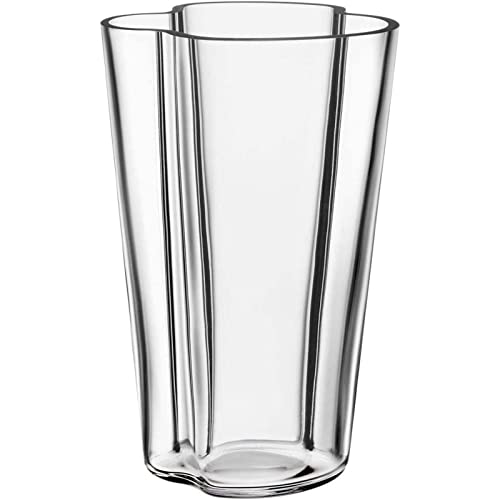 Iittala Vase Aalto 220 mm Klar aus Glas von Iittala