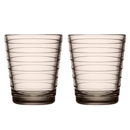 Iittala Aino Aalto Becher 22 cl, 2-er Set, leinen von Iittala